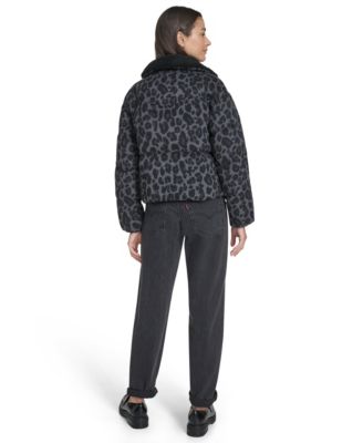 Women's Regular Wool Blend Western Puffer Jacket