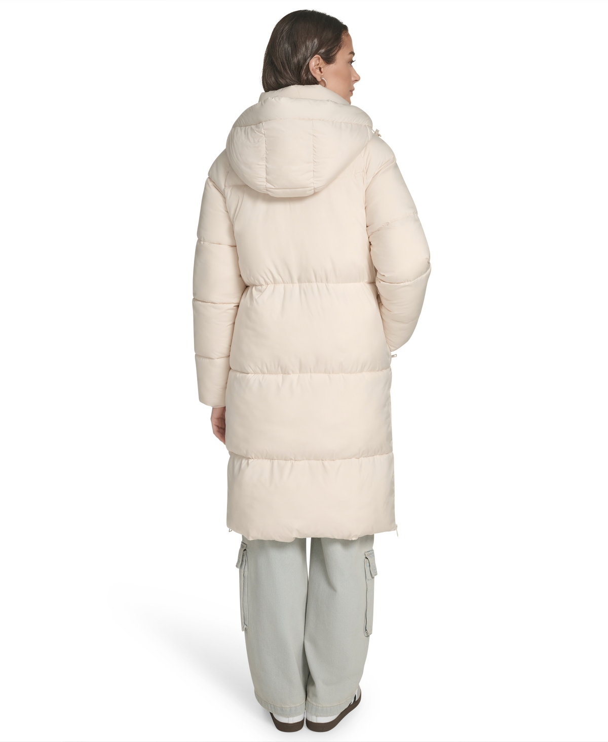 Levi's Women's Regular Mid-length Puffer Jacket In White