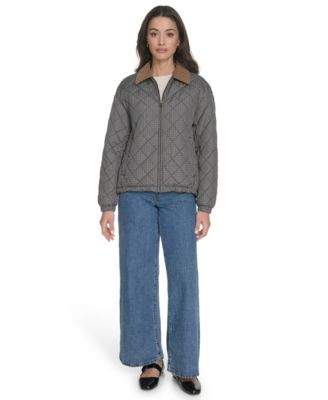 Women's Regular Diamond Quilted Jacket