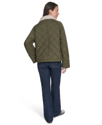 Women's Regular Diamond Quilted Jacket