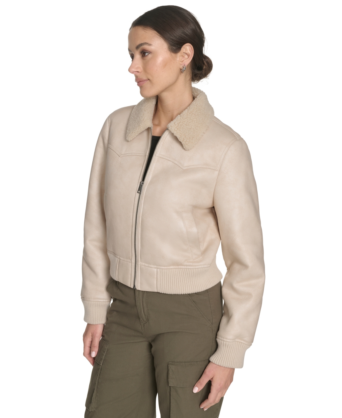 Levi's Women's Long Sleeve Western Jacket In Neutral