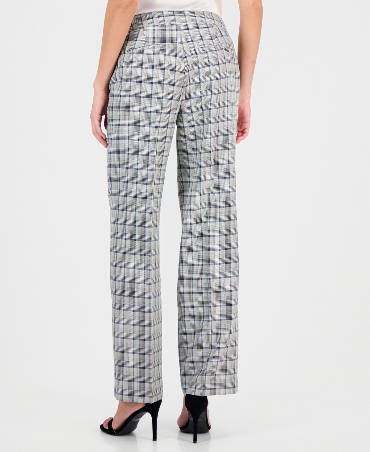 Anne Klein Women's Printed Mid-rise Pants In Multi