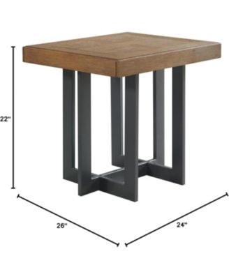 22"" End Table in Dune