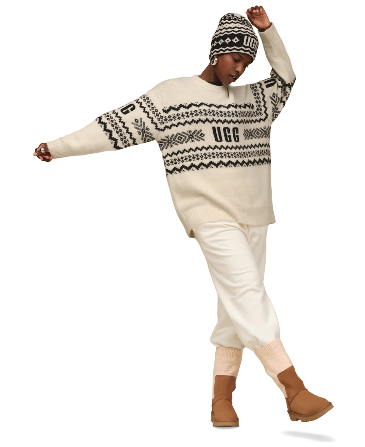 Ugg Women's 2-piece Beanie And Scarf Set In Multi