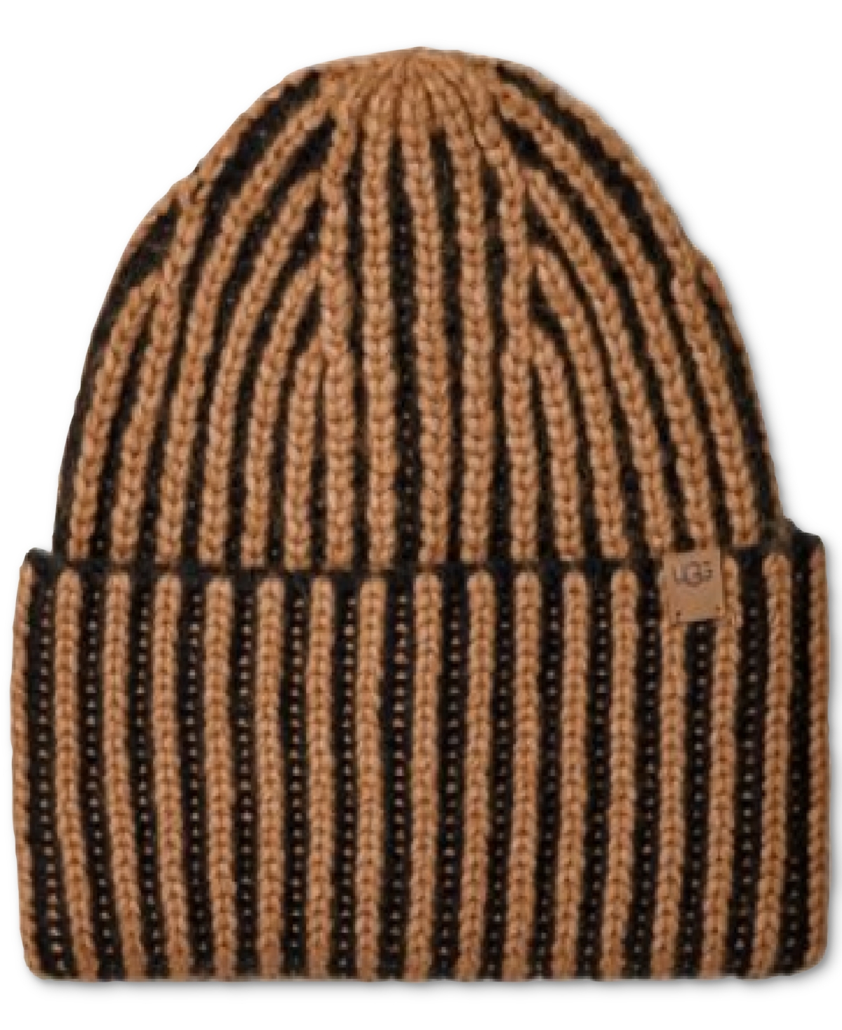 Ugg Chunky Plaited Beanie In Brown