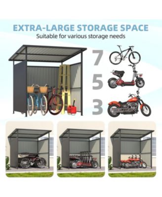 6' x 6' Gazebo Outdoor Pergola for Patio, Small Lean to Hardtop Grill Gazebo