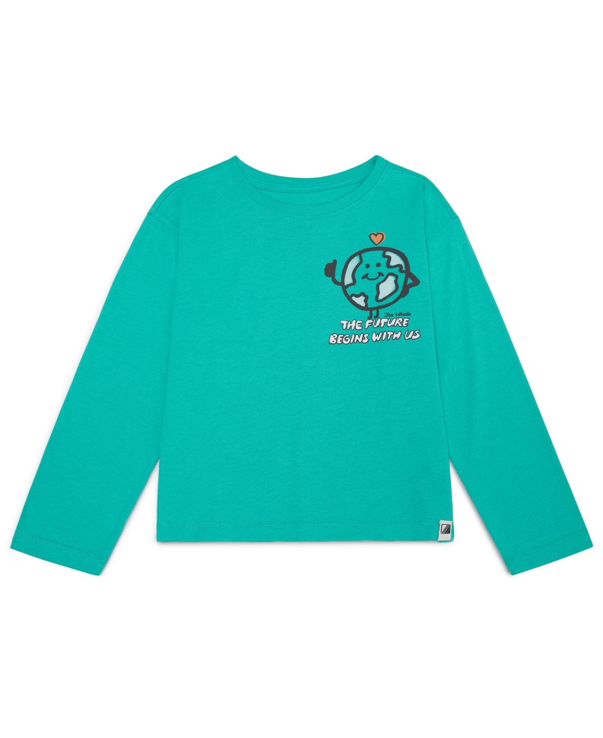 Color Lab Girls 3T-7 Printed Long Sleeves T-Shirt