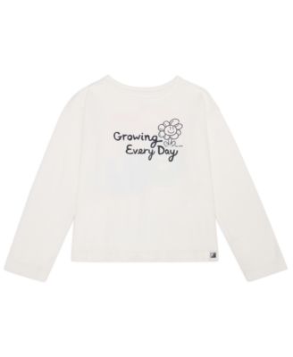 Color Lab Girls' 2-10 Printed Long-Sleeve T-Shirt