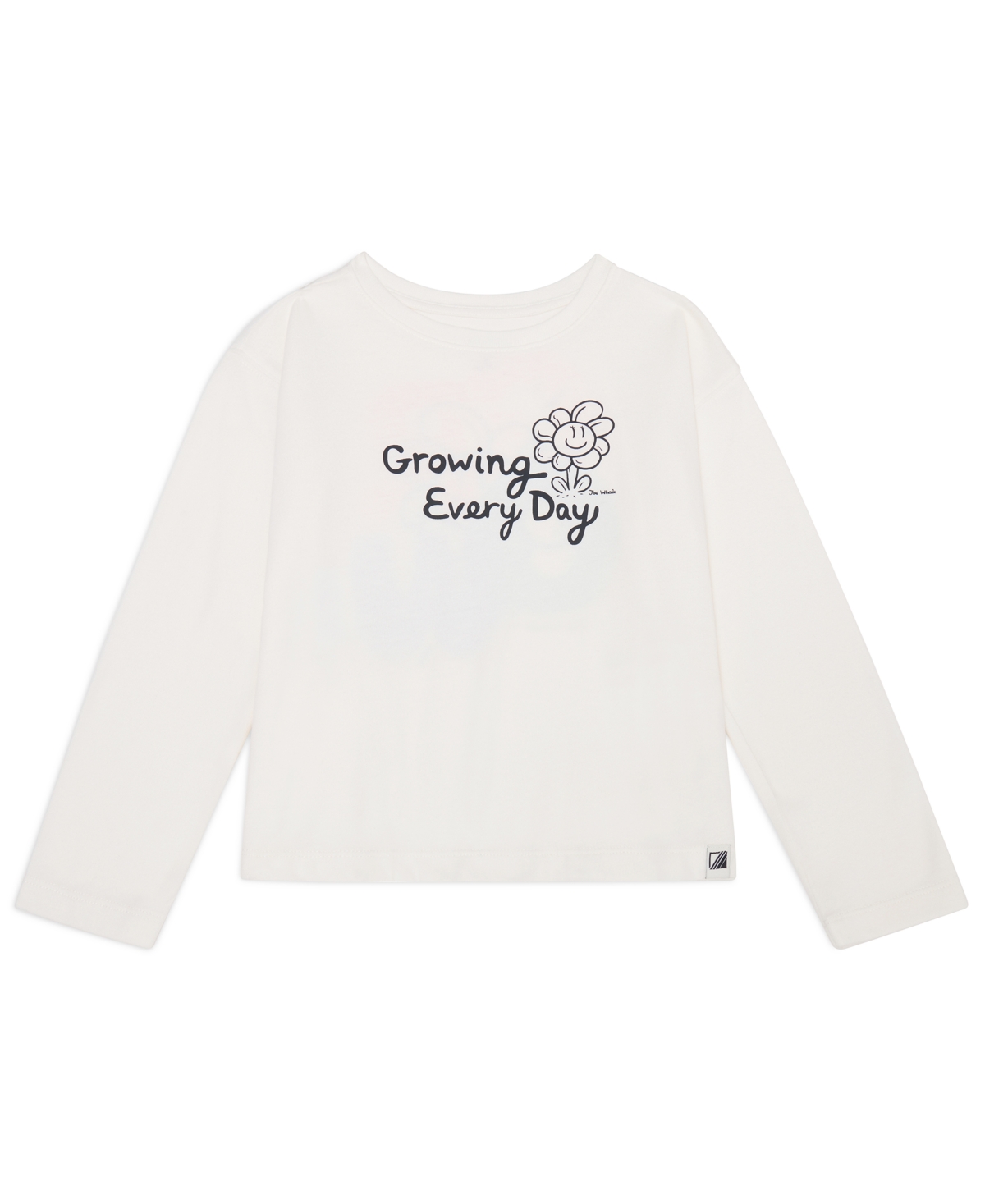 Color Lab Girls 3t-7 Printed Long Sleeves T-shirt In Animal Print