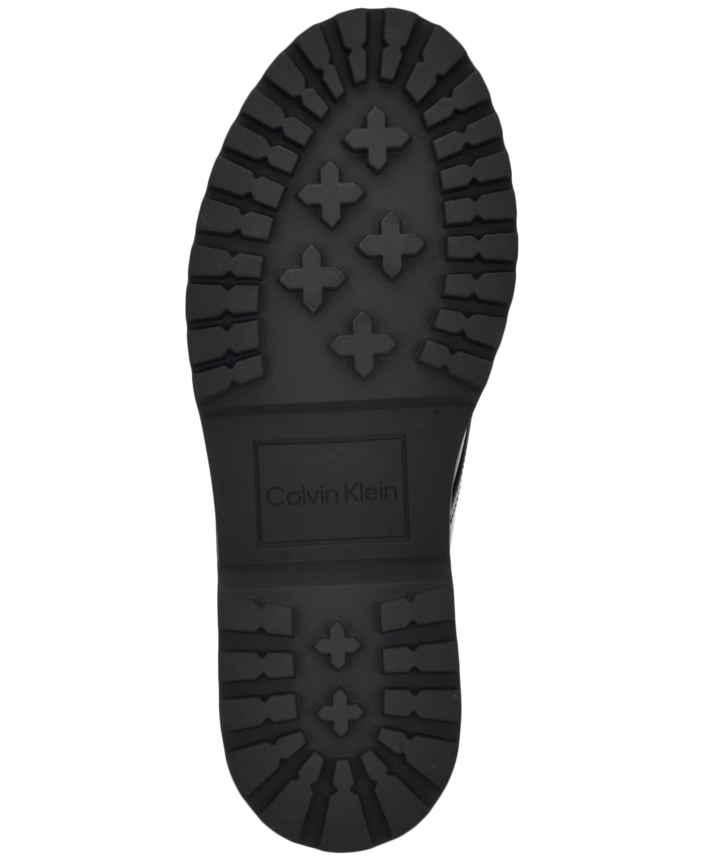 Женские туфли Calvin Klein Saundee Buckle Lug Sole, цвет: Чёрный — фото 5