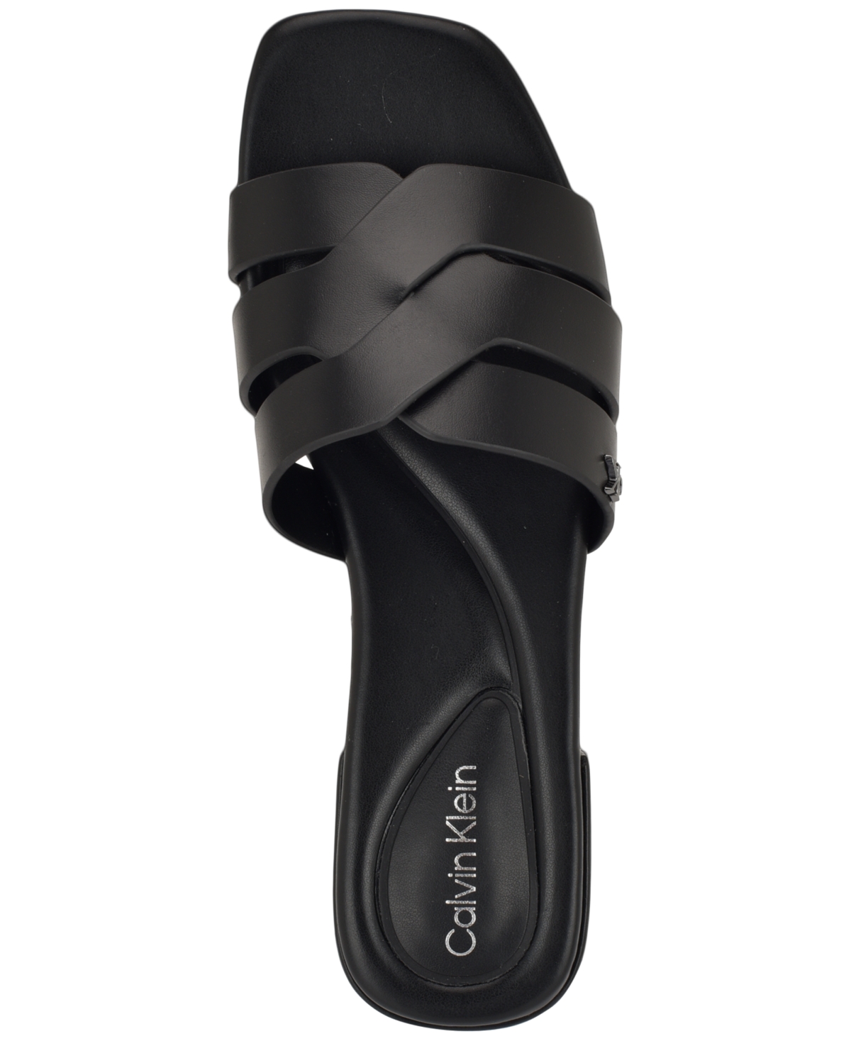 Calvin Klein Tisha Slide Sandal In Black
