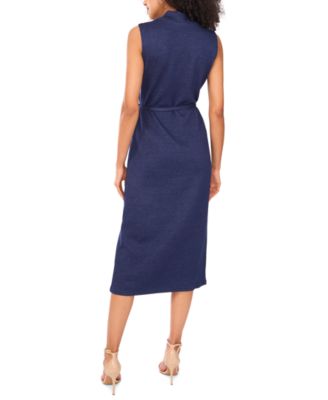 Women's Sleeveless Thin Belt Dress