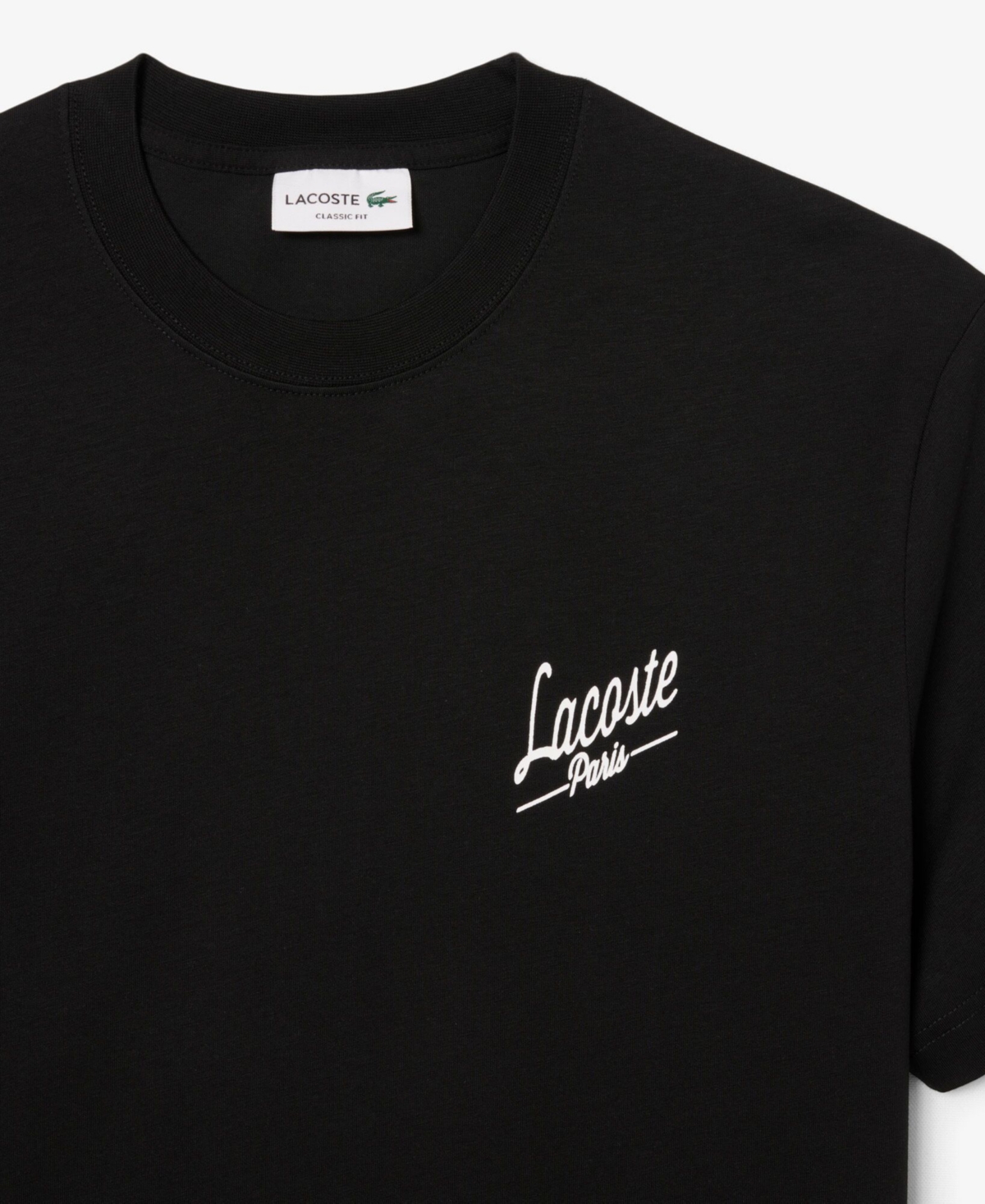 Lacoste Men's Printed Crewneck T-Shirt