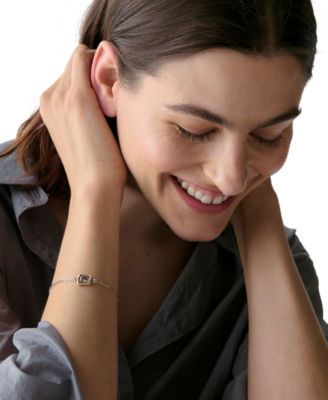 Cubic Zirconia Solitaire Bracelet