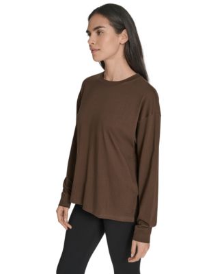 Women's Long-Sleeve Crew Neck T-Shirt