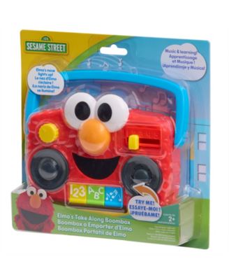 Sesame Street Elmo Take Along Boombox Toy