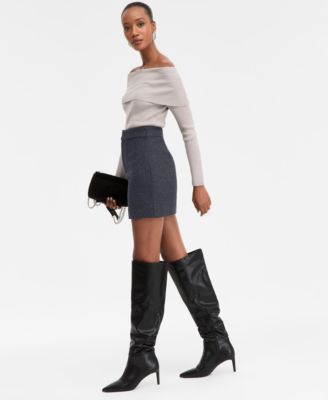 Women's Embellished Mini Skirt, Macy's Exclusive