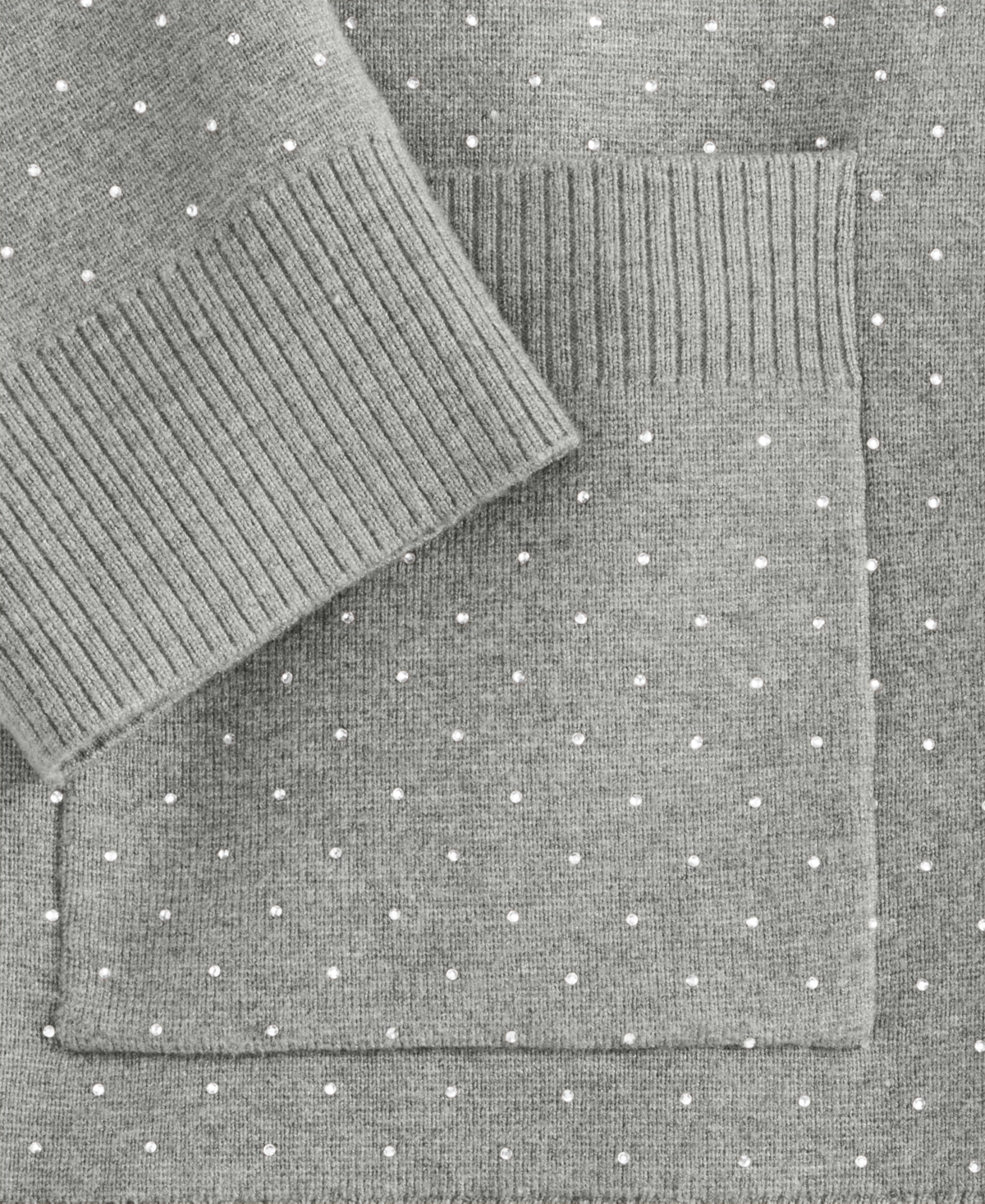 Inc International Concepts Women's Rhinestone V-neck Cardigan, Macy's Exclusive In Multi