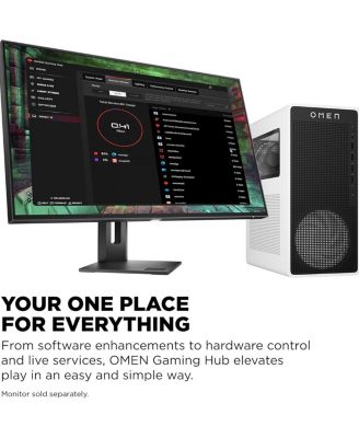 OMEN TG03-0120 16L Gaming Desktop with Intel Core Ultra 5, 16GB RAM, 1TB SSD, RTX 5060 – Windows 11 Home