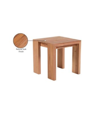 Tulum Teak Outdoor End Table