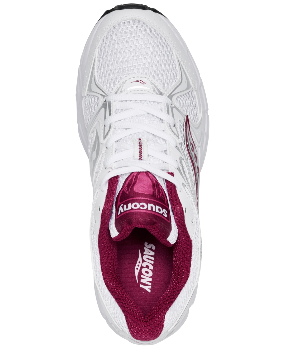 Saucony Women's Ride Millennium Casual Sneakers From Finish Line In White