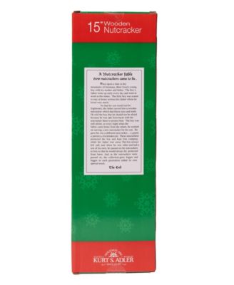 Delightful 15" Santa with Gifts and Tree Nutcracker