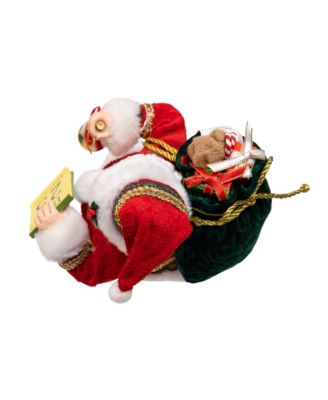 10.5" Fabrich&eacute; Traditional Santa