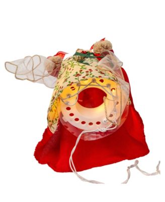 Festive Charm 14" Angel Tree Topper