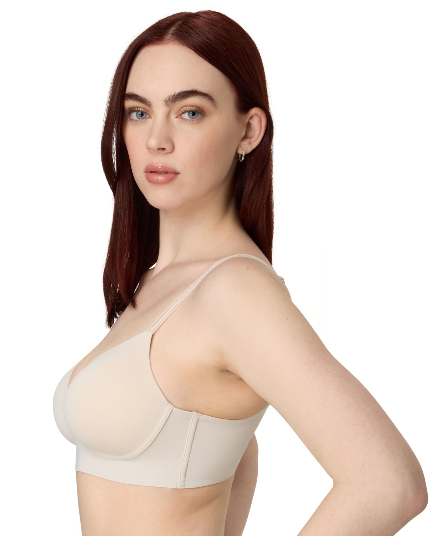 Бра Barely There, без косточек, полное покрытие — Maidenform, цвет: Бежевый бисквитный — фото 2