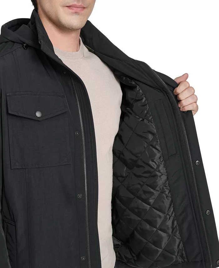 Men's Cotton-Touch Nylon Field Jacket - thumbnail 7