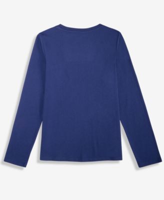 Girls 5-20 Sequined Heart Long-Sleeve T-Shirt, Macy's Exclusive