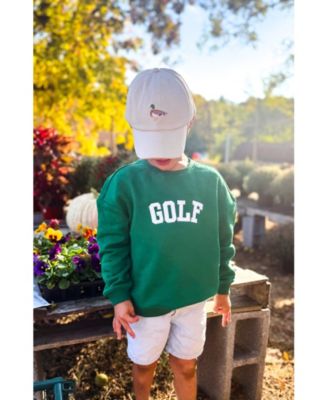 Baby Unisex Golf Cotton Crewneck Sweatshirt