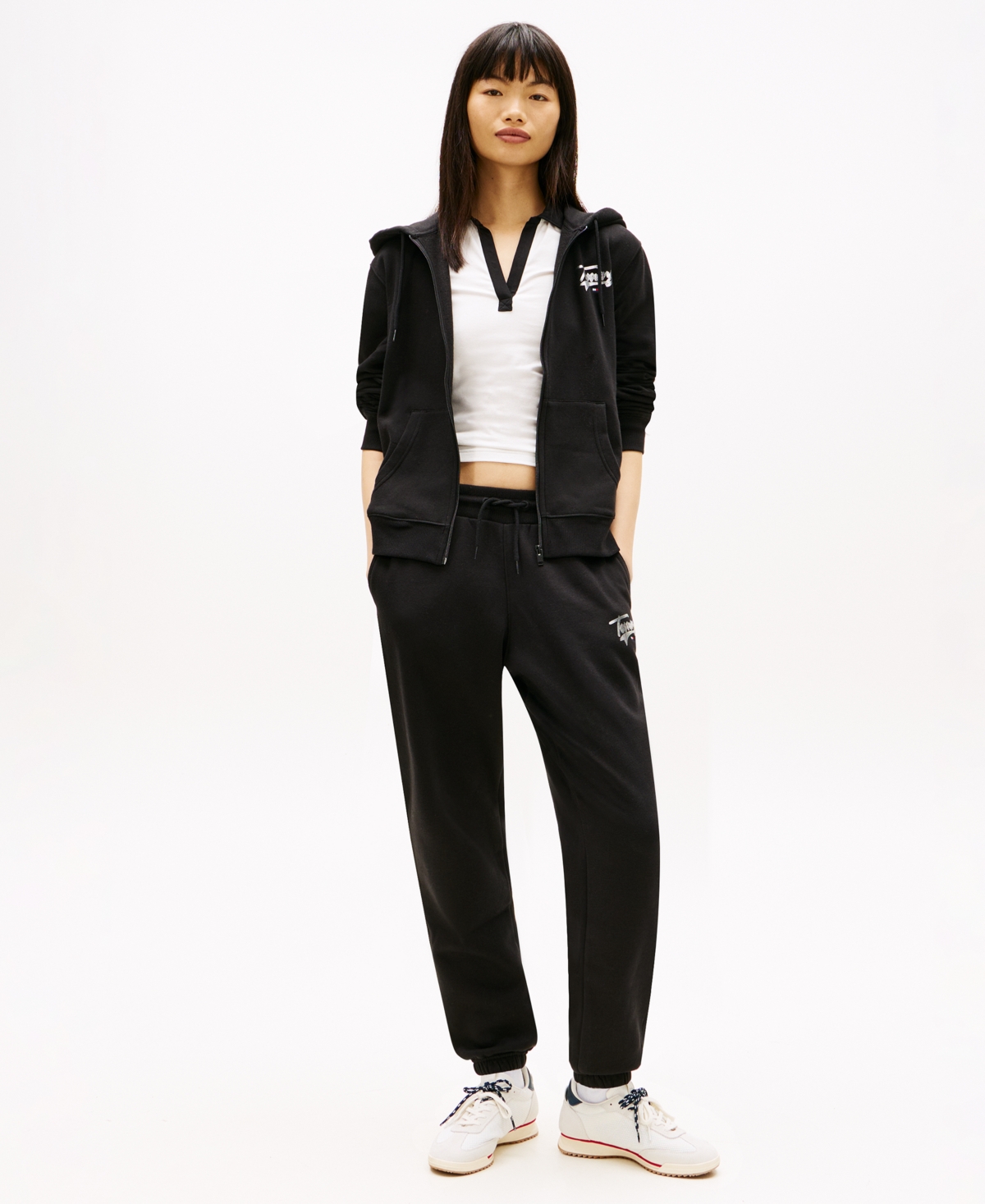 Tommy Jeans Women's Regular Full-Zip Hoodie