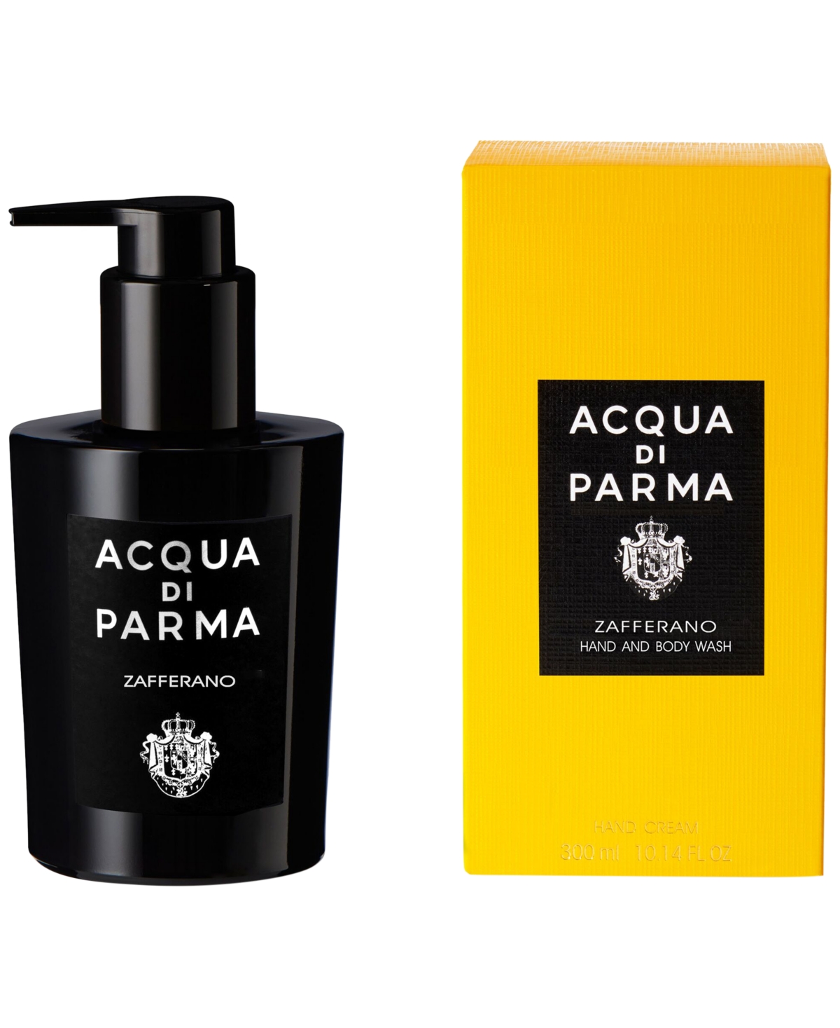 Acqua Di Parma Zafferano Hand And Body Wash, 10.14 Oz. In Transparent