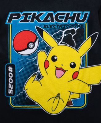 Pok&eacute;mon Boys' 4-10 Print Top and Pants Pajama, 2-Piece Set