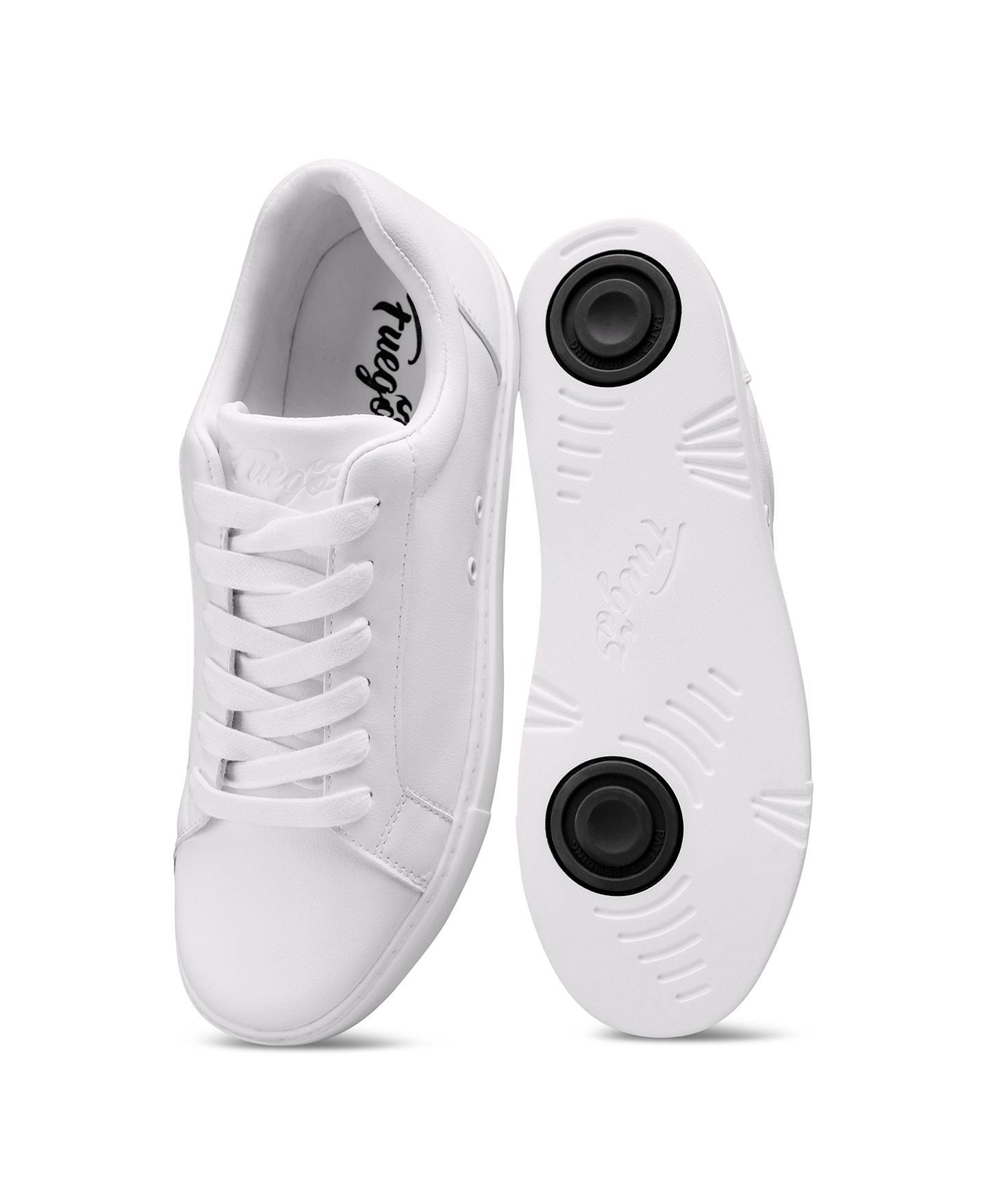 Женские кроссовки Fuego White Low-top, цвет: Белый — фото 11