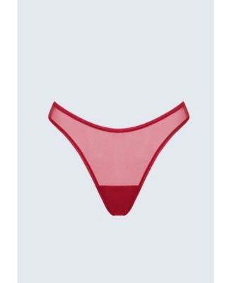 Plus Size The Thong - Mesh