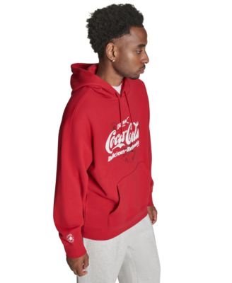 Men's Coca Cola Logo Hooded Sweatshirt