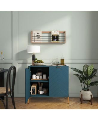 2-Door Accent Cabinet Storage Cabinet