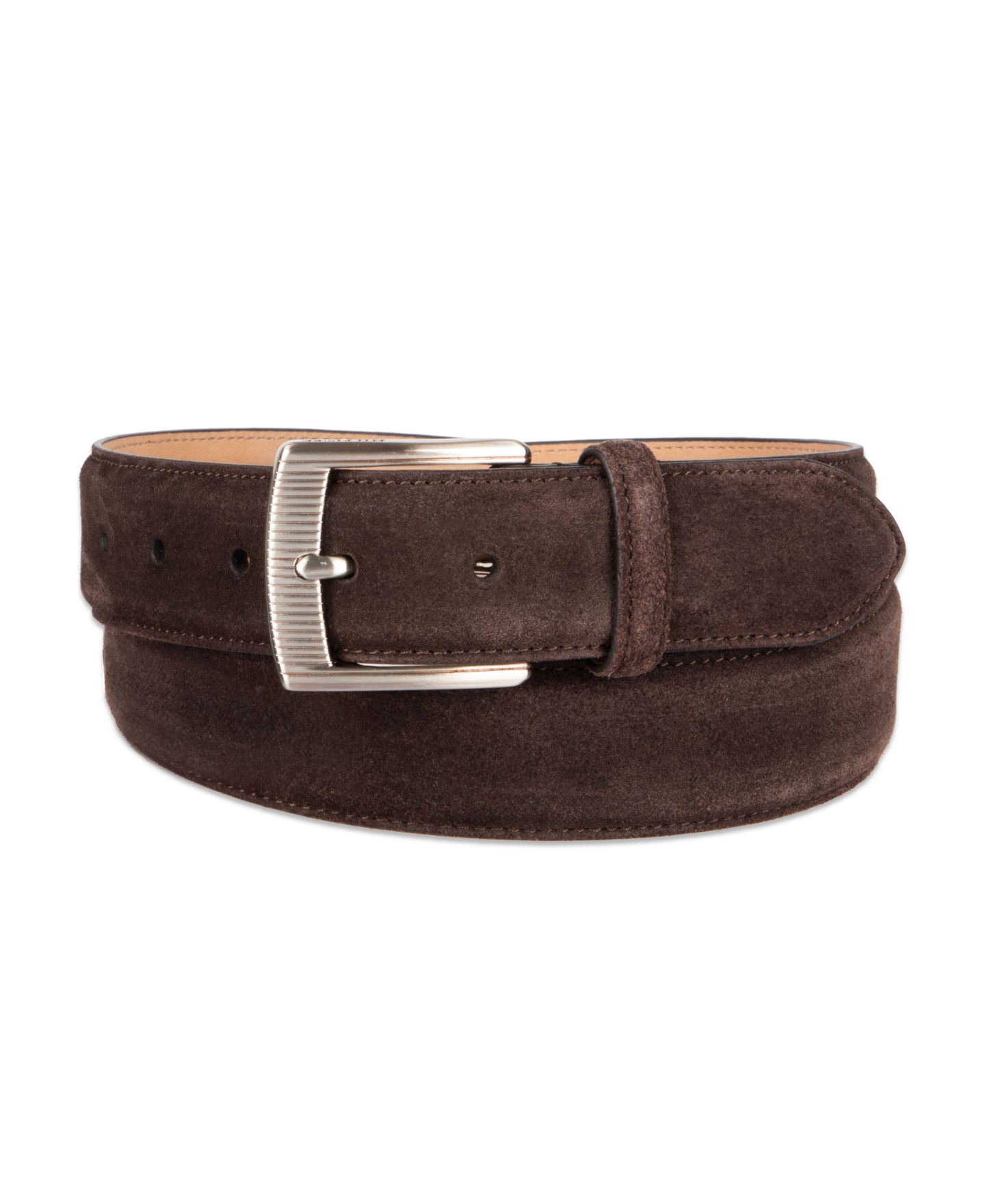 Мужской ремень Tommy Hilfiger Casual Logo Detail Belt, цвет: Коричневый — фото 1