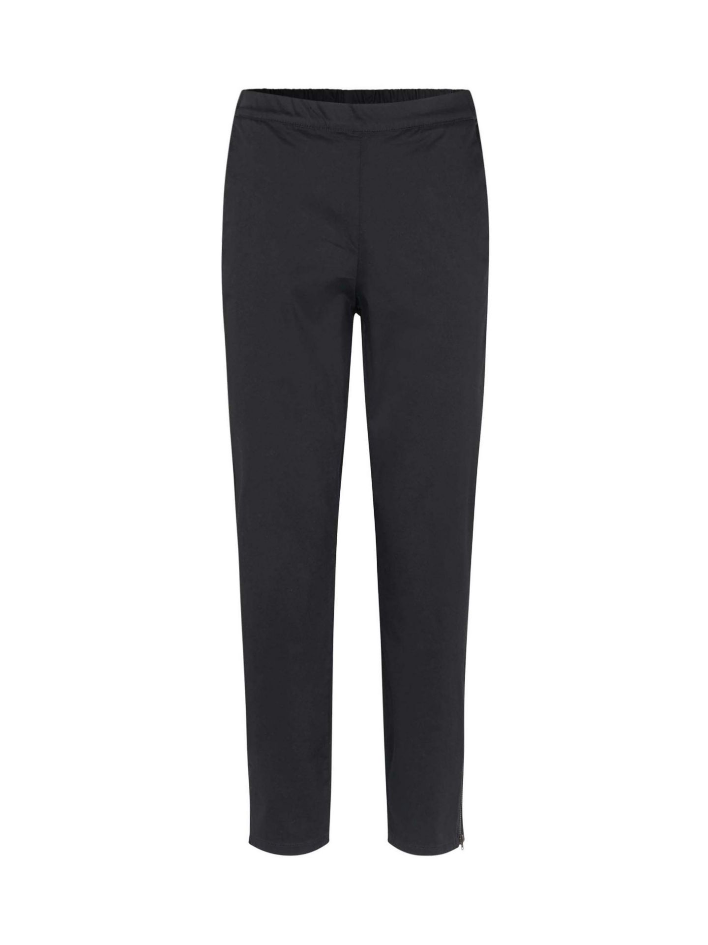 Женские брюки Masai Copenhagen MaPadme Elastic Waist Cropped, цвет: Чёрный — фото 2