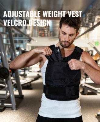 22LB Adjustable Weighted Vest with Removable Weights for Men and Women