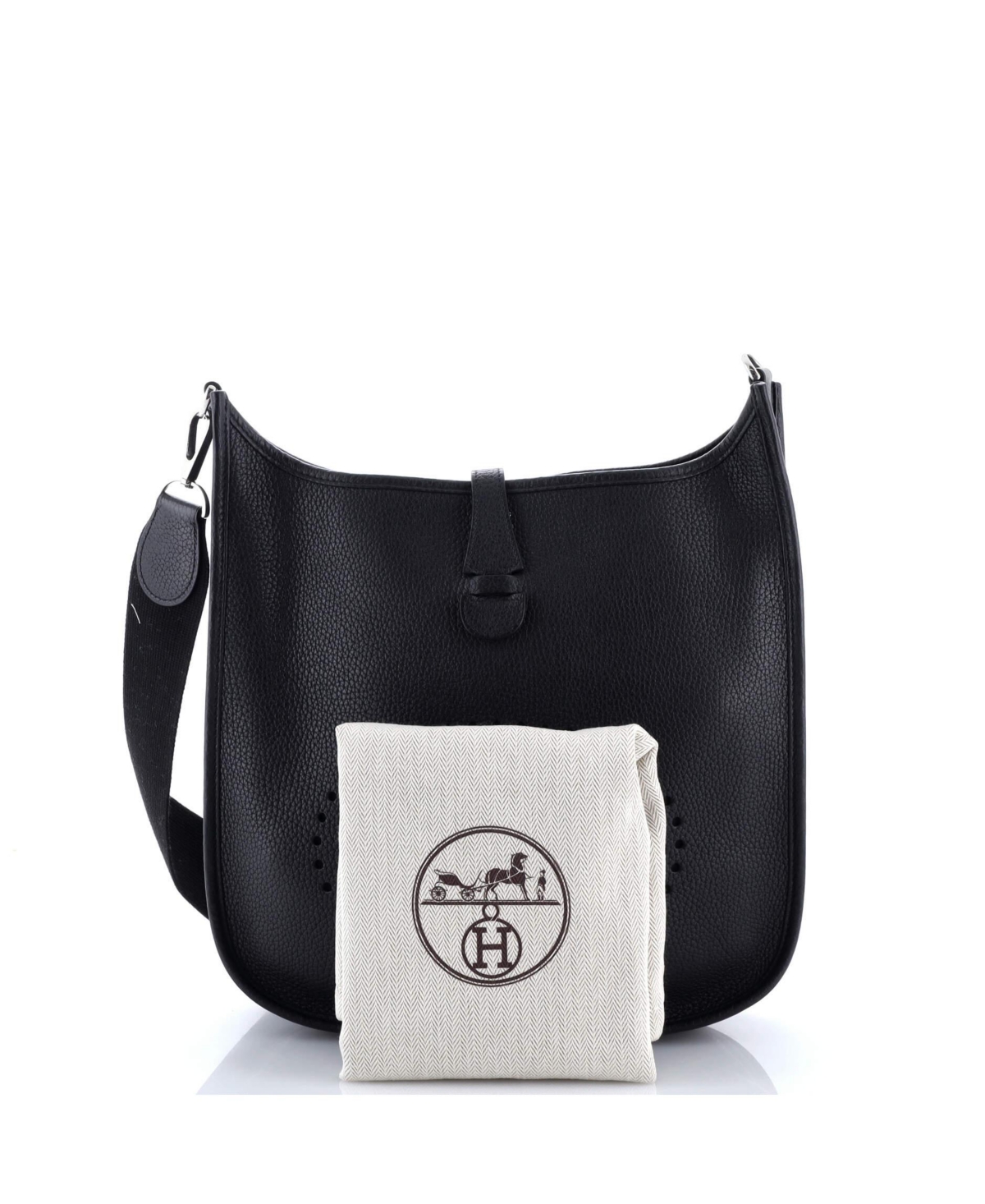 Pre-Owned HERMA‰S Pm Evelyne Bag Gen Iii Clemence