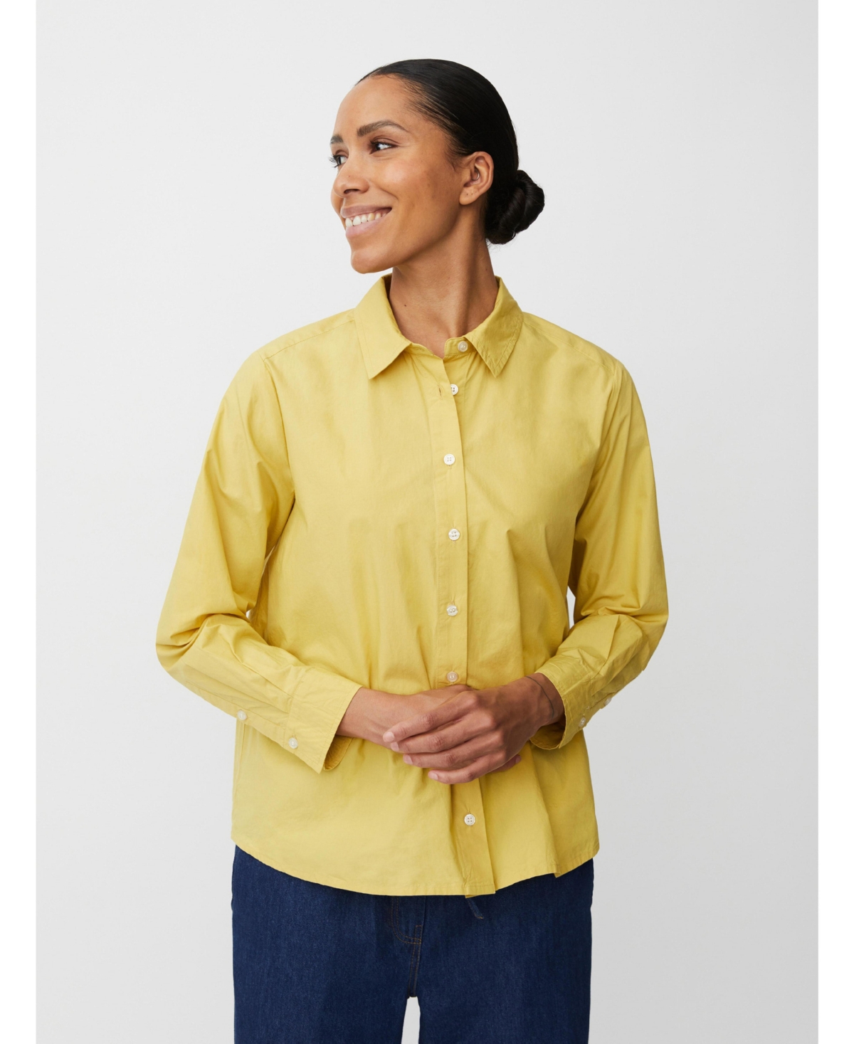 Masai Copenhagen Women's MaImma Long Sleeve Collared Shirt