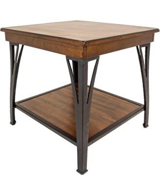 End Table, 24 x 26 x 24 in Copper