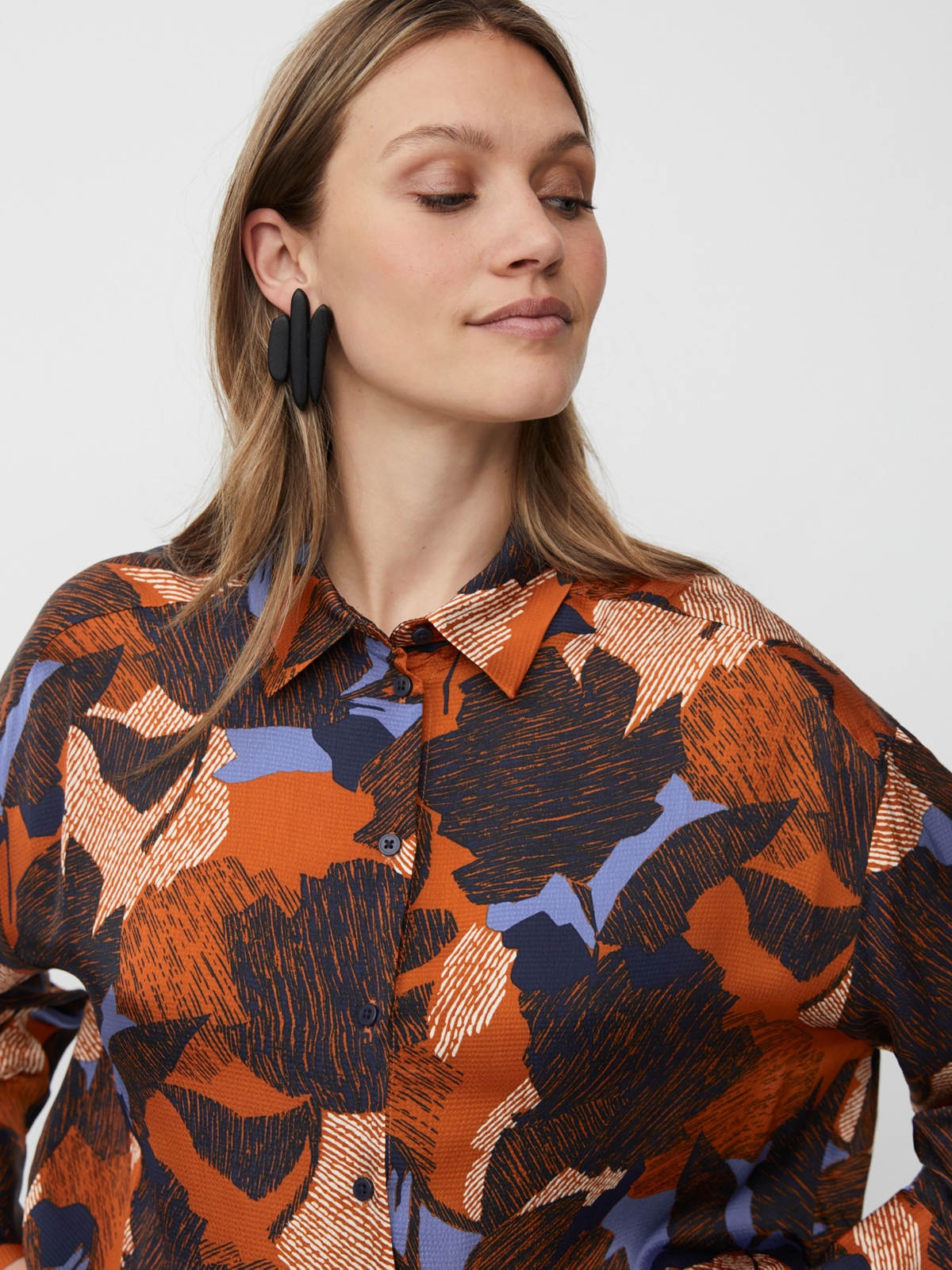 Masai Copenhagen Women's MaIfo Long Sleeve Collared Shirt