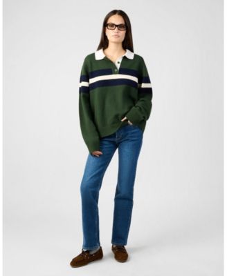 Women's Knitted Rugby Shirt