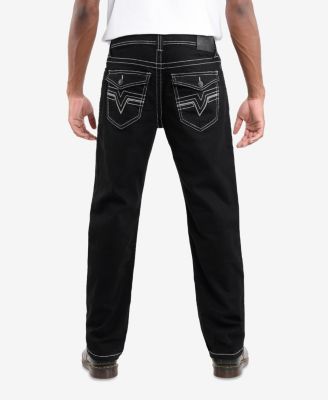 Men's Saddle Stitch Roman Fit Denim Jeans