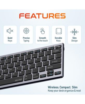 N35 Wireless Slim Keyboard & Mouse Combo (DKMKITMIN35-WB)