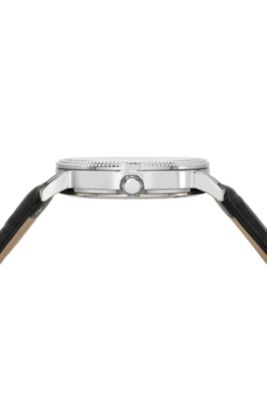 Men's Veritas 2 Genuine Leather Band Watch 1362AVEL